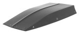 Hood Scoop - Z-28 Style - Bolt-On - 4 in Height - 42 in Long - Fiberglass - Black - Each thumbnail 1