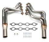 Headers - Long Tube - 1.875 in Primary - 3 in Collector - Stainless - Natural - GM LS-Series - GM A-Body 1973-77 - Pair thumbnail 1