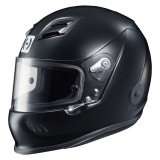 Helmet - H70 - Full Face - Snell SA2020 - FIA Approved - Head and Neck Support Ready - Flat Black - X-Small - Each thumbnail 1