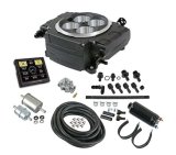 Fuel Injection - Sniper 2 EFI - Throttle Body - Square Bore - Aluminum - Black Power Coat - Kit thumbnail 1