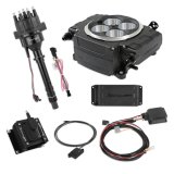 Fuel Injection - Sniper 2 EFI - Throttle Body - Square Bore - Computer / Distributor / Ignition Coil / Wiring - Black - Small Block Chevy - Kit thumbnail 1