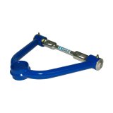 Control Arm - Precision Max - Tubular - Upper - Slotted - 7 Degree - 11.5 in Long - Screw-In Ball Joint - Steel - Blue Powder Coat - Universal - Each thumbnail 1