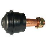 Ball Joint - Precision - Greasable - Lower - Press-In - 2.000 in/ft Taper - 3.57 in Stud - 5/8-18 in Thread - Hardware Included - Aluminum Cap - Black Anodized - Each thumbnail 1