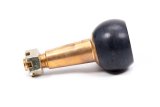 Ball Joint Stud - 1.500 in/ft Taper - 3.86 in Long - Plus 0.5 in Extended Length - 1.625 in Ball - 1/2-20 in Thread - Steel - Copper Plated - Each thumbnail 1