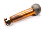 Ball Joint Stud - 1.500 in/ft Taper - 4.82 in Long - Plus 1 in Extended Length - 1.475 in Ball - 5/8-18 in Thread - Steel - Copper Plated - Each thumbnail 1