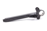 Control Arm - Tubular - Strut Style - Lower - 16.6 in Long - Screw-In Ball Joint - Steel - Black Powder Coat - Universal - Each thumbnail 1