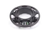Coil-Over Adapter - 2.5 in Coil-Over to 5 in Spring - 1.3 lb Per Pair - IMCA Approved - Aluminum - Black Powder Coat - Each thumbnail 1