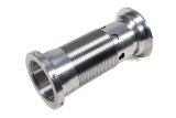 Spring Pre-Loader - 10 in Long Shock - 3 in Spring - Aluminum - Polished - Each thumbnail 1