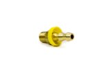 Fitting - Adapter - Straight - 1/4 in Hose Barb to 1/8 in NPT Male - Brass - Natural - Each thumbnail 1