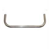 Bumper - Front - 1 in OD Tube - Single Bar - Stainless - Natural - Sprint Car - Each thumbnail 1
