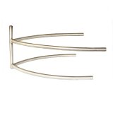 Bumper - Post - Rear - 1 in Tube - Stainless - Natural - Sprint Car - Each thumbnail 1