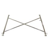 Wing Mount - Top Wing Tree - 15 in Tall - Sliders Included - Aluminum - Natural - Sprint Car - Kit thumbnail 1