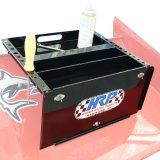 Tool Tray - Sprint Car Nose Wing - Aluminum - HRP Logo - Black Powder Coat - Each thumbnail 1