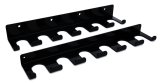 Radius Rod Rack - Tray - Lower - 15 in Long - 12 Rod Capacity - Aluminum - Black Powder Coat - Each thumbnail 1