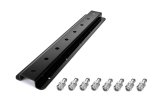 Radius Rod Rack - Wall Mount - Upper - 20 in Long - 8 Rod Capacity - Aluminum - Black Powder Coat - Each thumbnail 1
