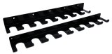 Radius Rod Rack - Tray - Lower - 20 in Long - 8 Rod Capacity - Aluminum - Black Powder Coat - Each thumbnail 1