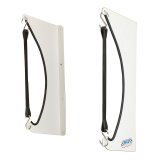 Nose Wing Mount - Mini Sprint Wing - Bungee Cords - Wall Mount - Aluminum - White Powder Coat - Kit thumbnail 1
