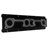 Header Mount - Wall Mount - Aluminum - Black Powder Coat - Kit thumbnail 1
