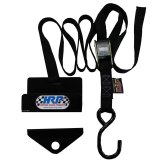 Wing Cinch Strap - 80 in Long - Single Hook - Nylon - Black - Each thumbnail 1
