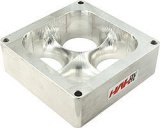 Carburetor Spacer - Super Sucker - 2 in Thick - 4 Hole - Dominator Flange - Aluminum - Polished - Each thumbnail 1