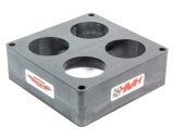 Carburetor Spacer - Super Sucker - 2 in Thick - 4 Hole - Dominator Flange - 2 in Bore Diameter - Plastic - Each thumbnail 1