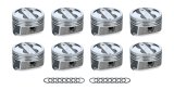 Piston - FHR - Forged - 4.030 in Bore - 1.5 x 1.5 x 3.0 mm Ring Grooves - Minus 18.00 cc - Small Block Chevy - Set of 8 thumbnail 1