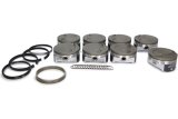 Piston and Ring - Premium Forged - Forged - 4.010 in Bore - 1.2 x 1.2 x 3.0 mm Ring Groove - Minus 8.00 cc - GM LS-Series - Kit thumbnail 1