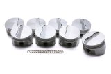 Piston - Premium Forged - Forged - 4.080 in Bore - 1/16 x 1/16 x 3/16 in Ring Grooves - Minus 6.20 cc - Ford FE-Series - Set of 8 thumbnail 1