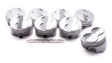 Piston - Premium Forged - Forged - 4.280 in Bore - 1/16 x 1/16 x 3/16 in Ring Grooves - Plus 18.00 cc - Big Block Chevy - Set of 8 thumbnail 1