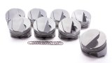 Piston - Premium Forged - Forged - 4.280 in Bore - 1/16 x 1/16 x 3/16 in Ring Grooves - Plus 18.00 cc - Big Block Chevy - Set of 8 thumbnail 1