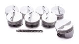 Piston - Premium Forged - Forged - 4.040 in Bore - 1/16 x 1/16 x 3/16 in Ring Grooves - Minus 4.90 cc - Small Block Chevy - Set of 8 thumbnail 1