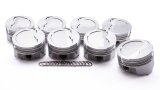 Piston - Premium Forged - Forged - 4.156 in Bore - 1/16 x 1/16 x 3/16 in Ring Grooves - Minus 25.00 cc - Oldsmobile V8 - Set of 8 thumbnail 1