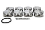 Piston - FHR - Forged - 3.780 in Bore - 1.5 x 1.5 x 3.0 mm Ring Groove - Minus 2.90 cc - GM LS-Series - Set of 8 thumbnail 1