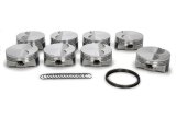 Piston - FHR - Forged - 4.000 in Bore - 1.5 x 1.5 x 3.0 mm Ring Groove - Minus 3.30 cc - GM LS-Series - Set of 8 thumbnail 1