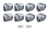 Piston - FHR - Forged - 4.030 in Bore - 1.5 x 1.5 x 3.0 mm Ring Grooves - Minus 3.30 cc - GM LS-Series - Set of 8 thumbnail 1