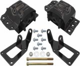 Motor Mount - Bolt-On - Steel - Black Powder Coat - GM LT-Series - GM Fullsize Truck 1988-98 - Kit thumbnail 1