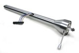 Steering Column - Straight - 2 in Tube - 28 in Length - Turn Signal - Steel - Natural - Universal - Kit thumbnail 1