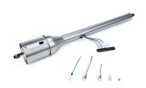 Steering Column - Tilt - 2 in Tube - 30 in Length - Hazard / Turn Signal - Steel - Natural - Universal - Each thumbnail 1