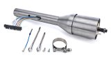 Steering Column - EPAS - Tilt - Hazard / Turn Signal - Steel - Brushed - Chevy Fullsize Car 1955-56 - Each thumbnail 1