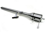 Steering Column - Retrofit - Tilt - Hazard / Turn Signal - Steel - Natural - Chevy Truck 1947-54 - Each thumbnail 1