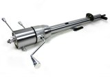 Steering Column - Retrofit - Tilt - Column Shift - Hazard / Turn Signal - Steel - Natural - GM Fullsize Truck 1967-72 - Each thumbnail 1
