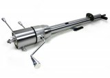 Steering Column - Retrofit - Tilt - Column Shift - Hazard / Turn Signal - Steel - Natural - GM Fullsize Truck 1967-72 - Each thumbnail 1