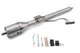 Steering Column - Retrofit - Tilt - Column Shift - Hazard / Turn Signal - Steel - Paintable - Ford Fullsize Truck 1967-72 - Each thumbnail 1