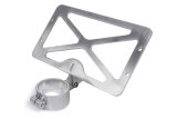 Digital Dash Mount - Clamp-On - Aluminum - Natural - Holley EFI Digital Dash - 2 in Steering Column - Kit thumbnail 1