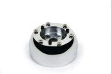 Steering Wheel Adapter - 6-Bolt Wheels to Ididit Column / OE Column - Aluminum - Polished - Chevy Corvette 1956-62 - Kit thumbnail 1