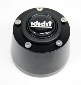 Steering Wheel Adapter - 5-Bolt to Ididit Column / OE Column - Aluminum - Black Powder Cot - Kit thumbnail 1