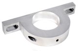Steering Column Bracket - 2 in Diameter Tube - Aluminum - Brushed - GM 1969-2014 - Each thumbnail 1
