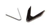 Tire Groover Blade - Round - Number 4 - 4/32 in - Steel - Natural - Ideal Heated Tire Groover - Set of 12 thumbnail 1