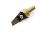 Tire Groover Head - Number 1 - 1/16 in Wide - Brass - Natural - Ideal Heated Tire Groover - Each thumbnail 1