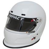 Helmet - Charger - Full Face - Snell SA2020 - Head and Neck Support Ready - White - Large - Each thumbnail 1